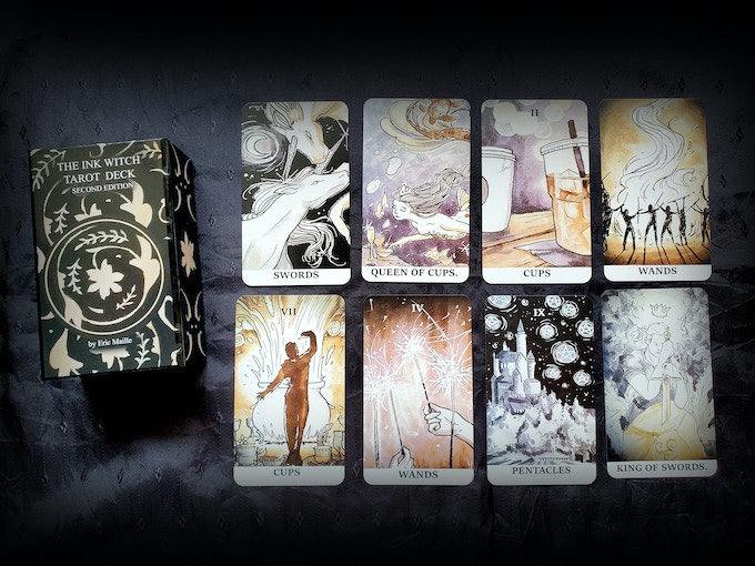 Ink Witch Tarot (Second Edition) + 2 Expansion Packs