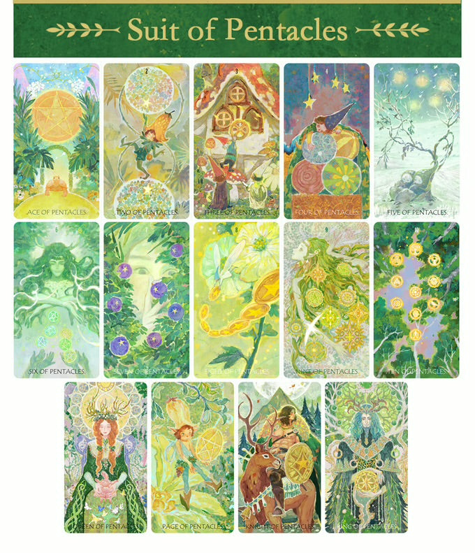 【預訂】The Whisper of Stars and Garden Tarot (Earth) 繁星與花園的低語塔羅 (大地)