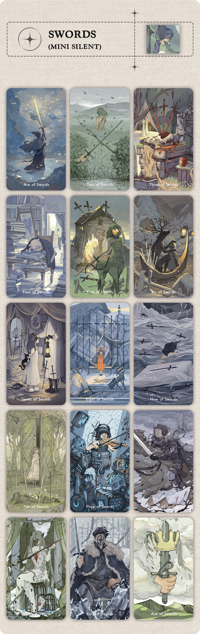 Exile Tarot (Mini)