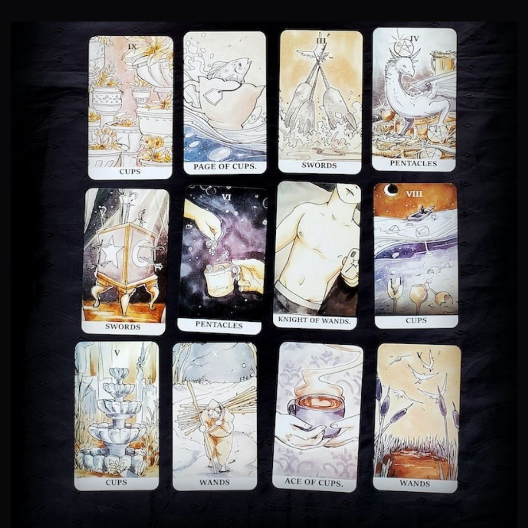 Ink Witch Tarot (Second Edition) + 2 Expansion Packs
