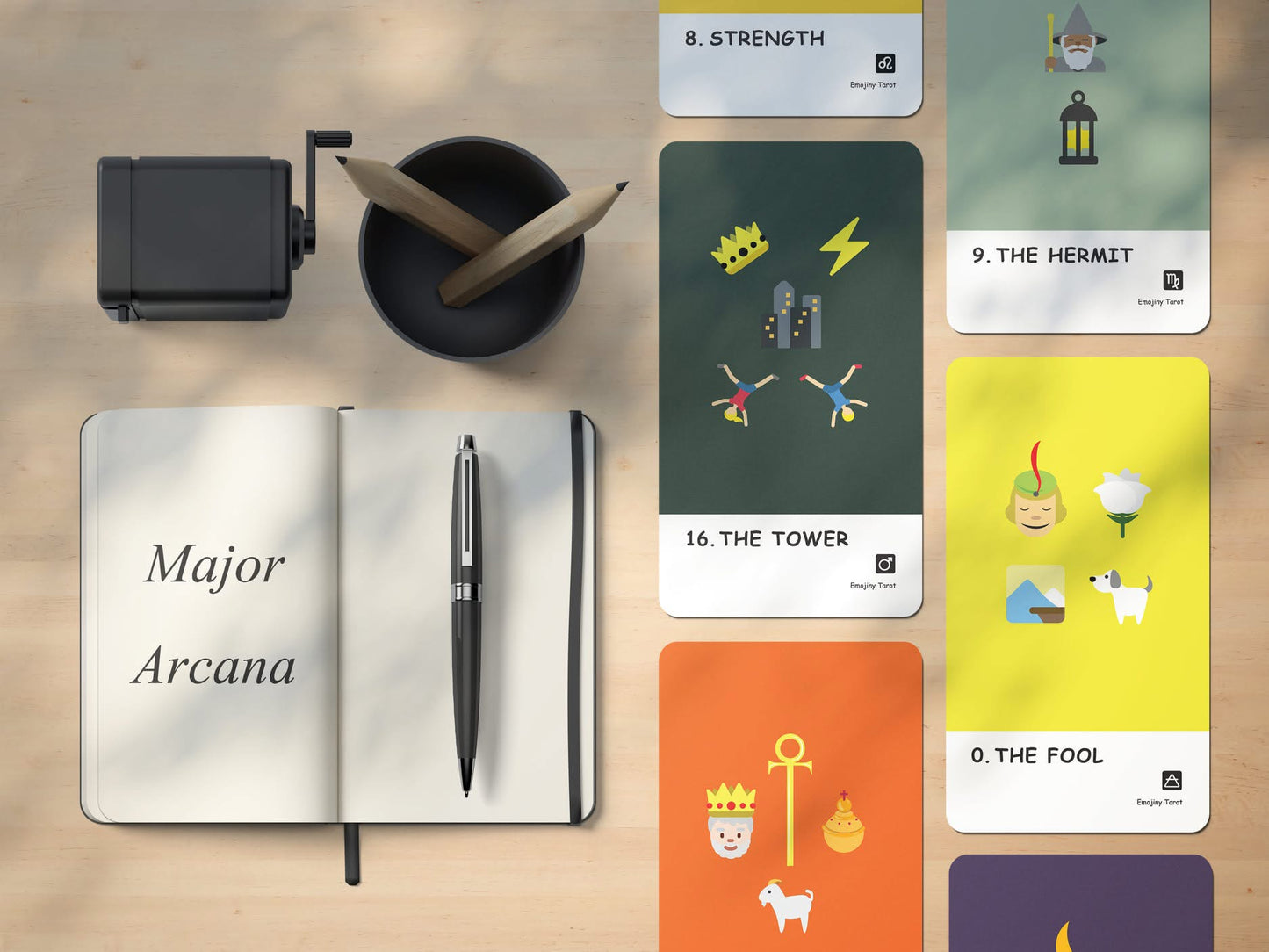 Emojiny Tarot