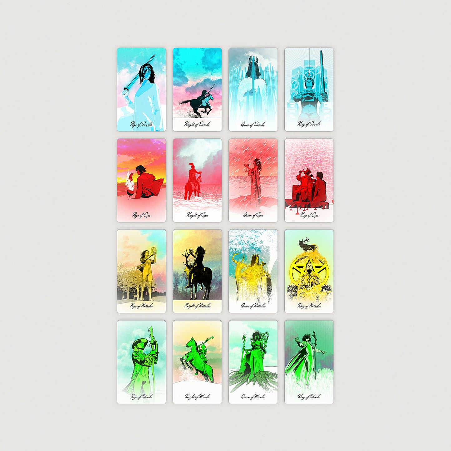 Tarot of the Holy Spectrum:
Infinity Edition (2nd Ed.) {Holographic Mirror}
