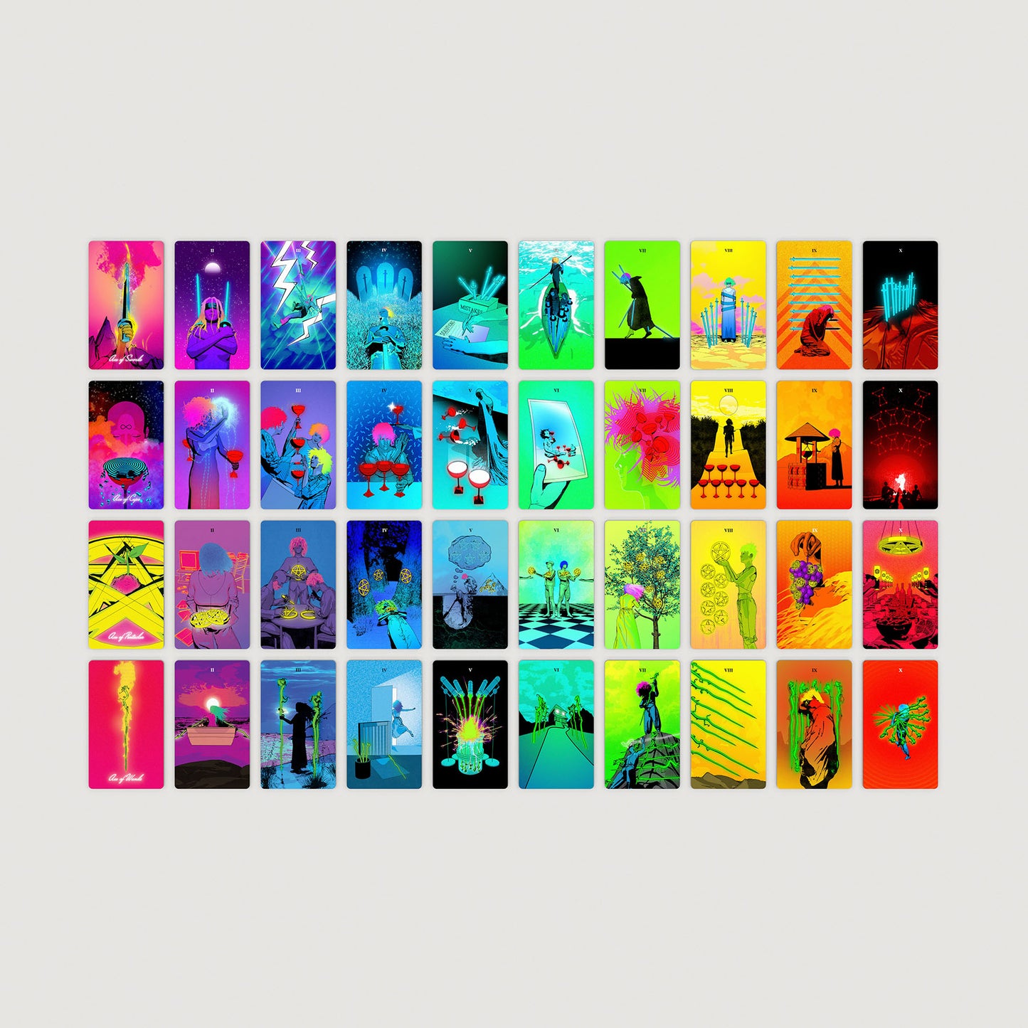 Tarot of the Holy Spectrum:
Infinity Edition (2nd Ed.) {Mirrored}