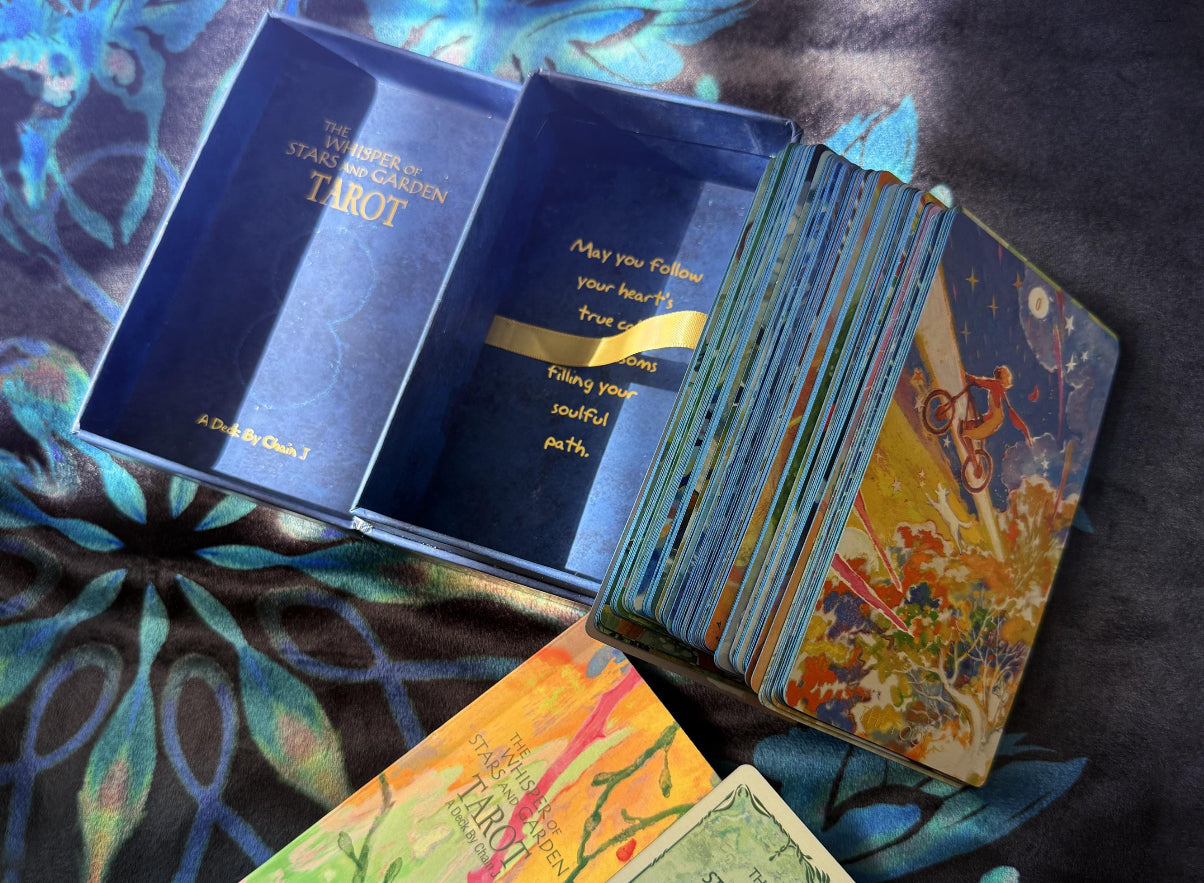 【預訂】 The Whisper of Stars and Garden Tarot (Starry Sky) 繁星與花園的低語塔羅 (星空)