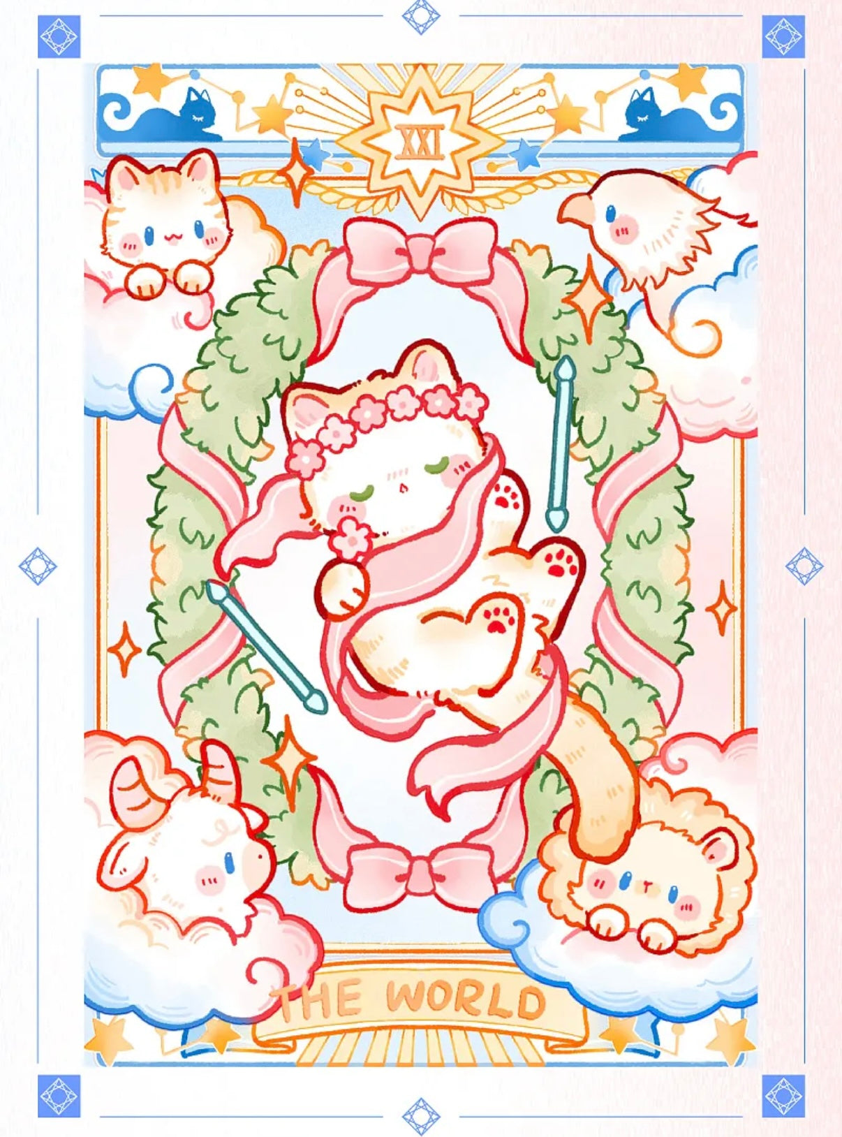 Polly’s Fantasy World 2.0 (Regular) 奇幻之旅:Polly的貓咪塔羅王國2.0(標準)🐈