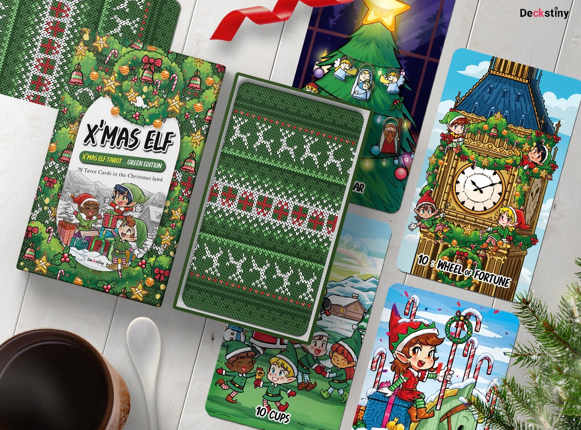 X'mas Elf Tarot: Green Edition