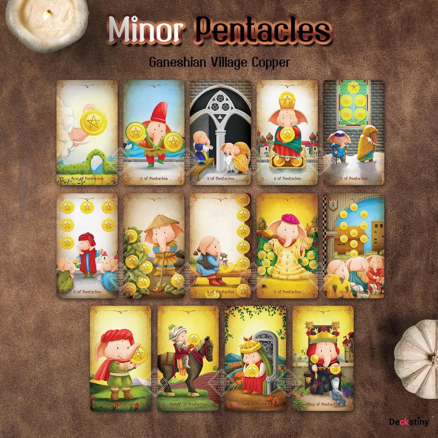 Ganeshian Village Tarot: Copper Edition