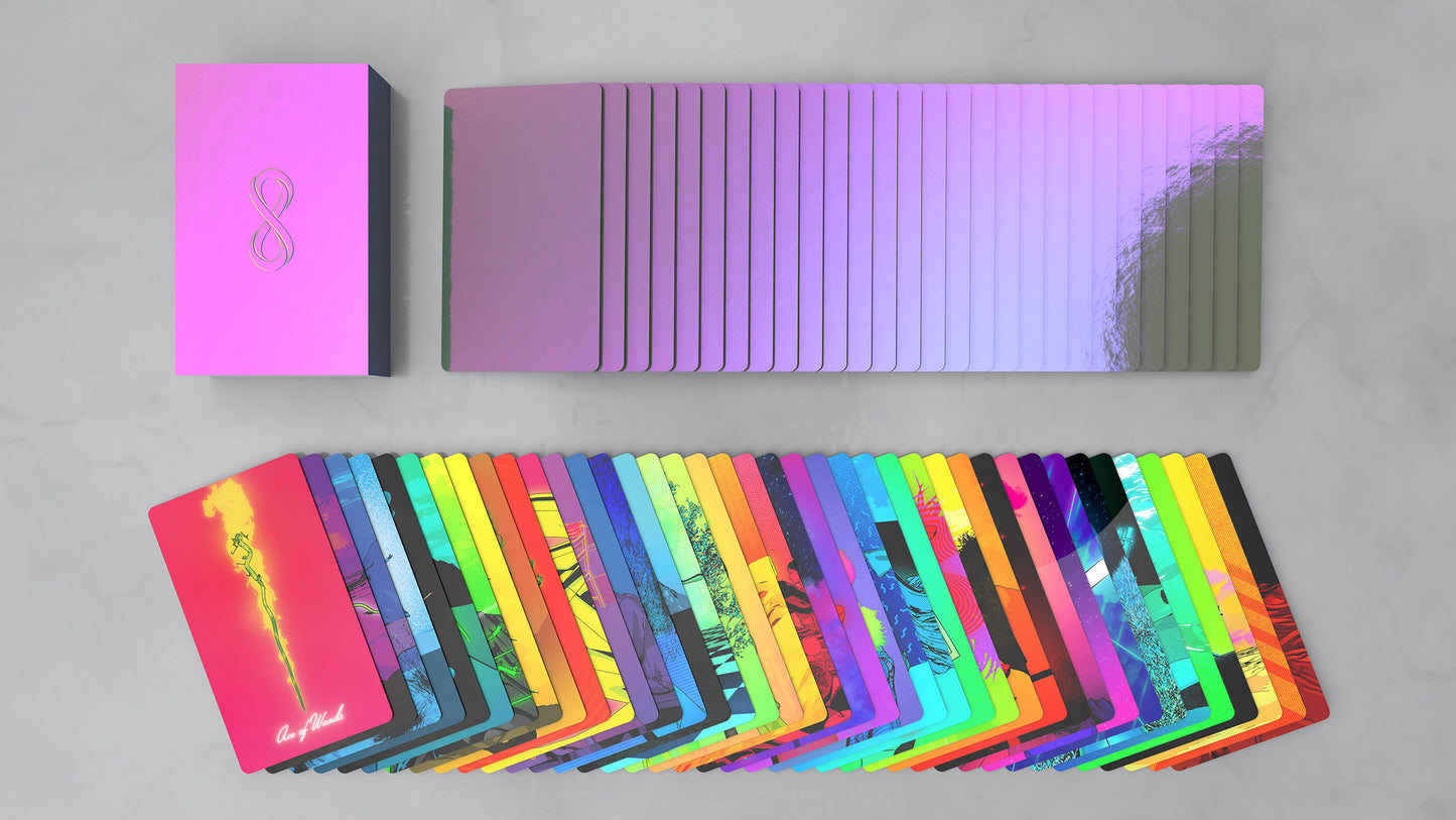 Tarot of the Holy Spectrum:
Infinity Edition (2nd Ed.) {Holographic Mirror}