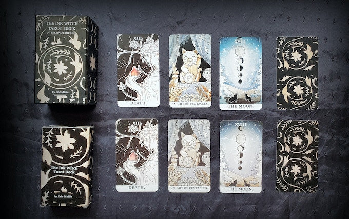 Ink Witch Tarot (Second Edition) + 2 Expansion Packs