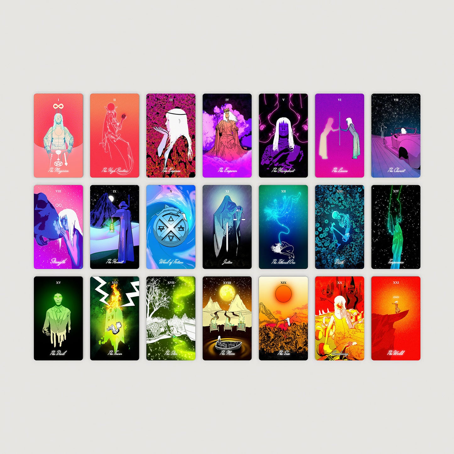 Tarot of the Holy Spectrum:
Infinity Edition (2nd Ed.) {Holographic Mirror}