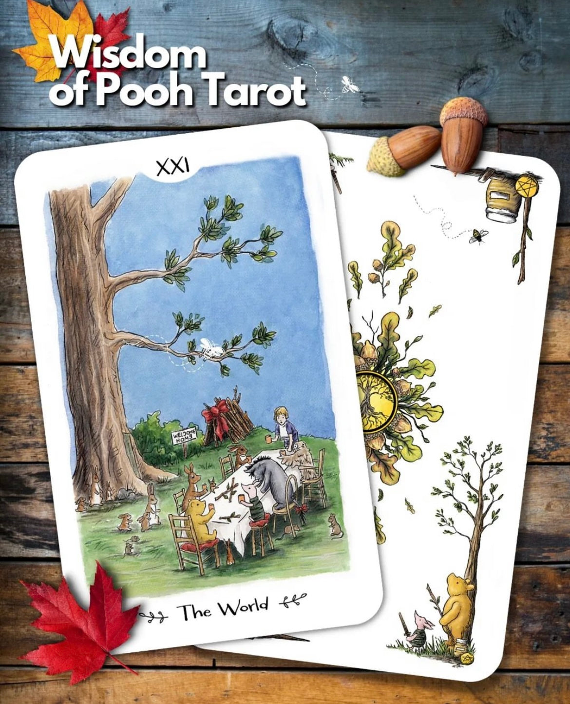Wisdom of Pooh Tarot (Mini) - with Kickstarter gifts🐝