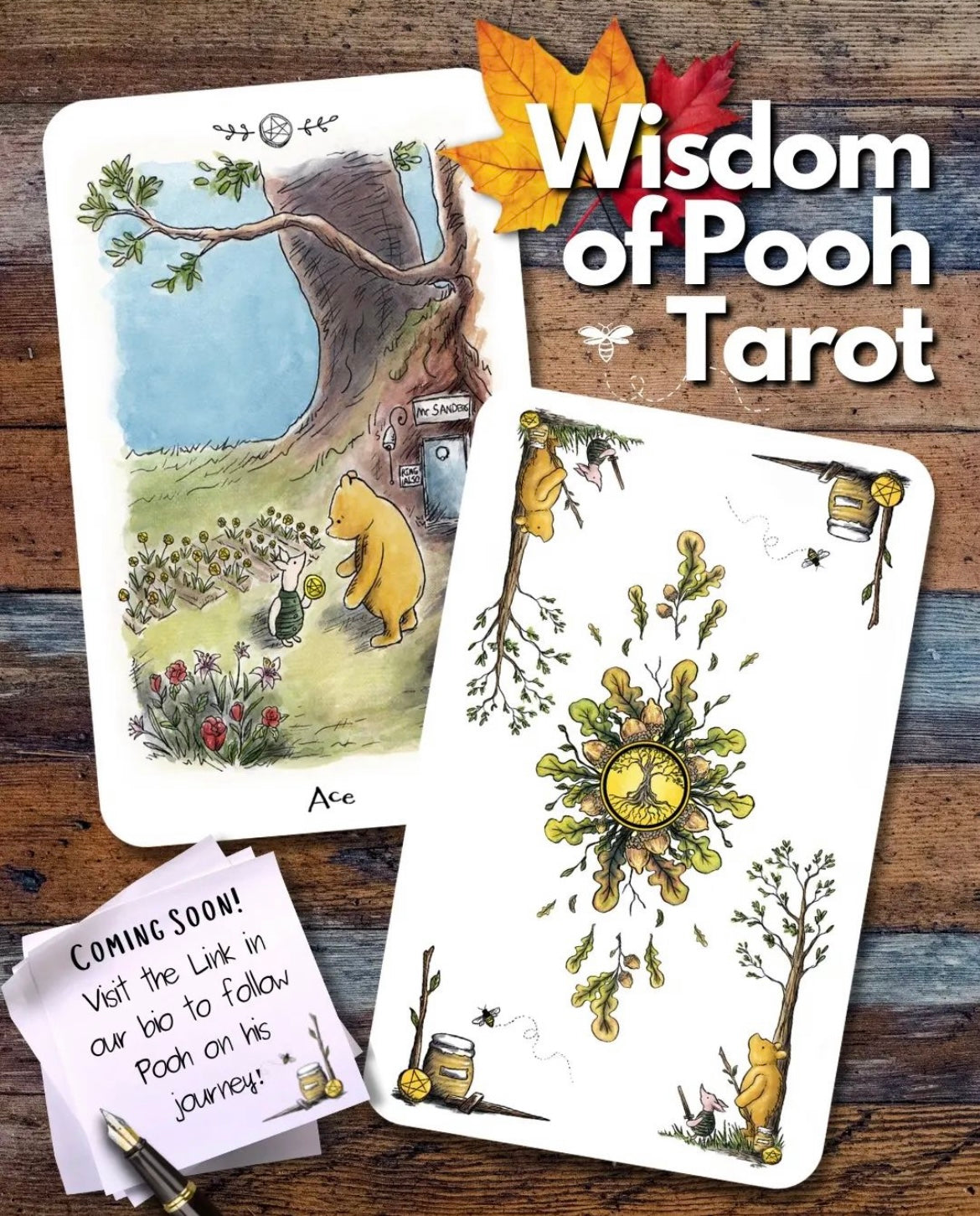 Wisdom of Pooh Tarot (Mini) - with Kickstarter gifts🐝