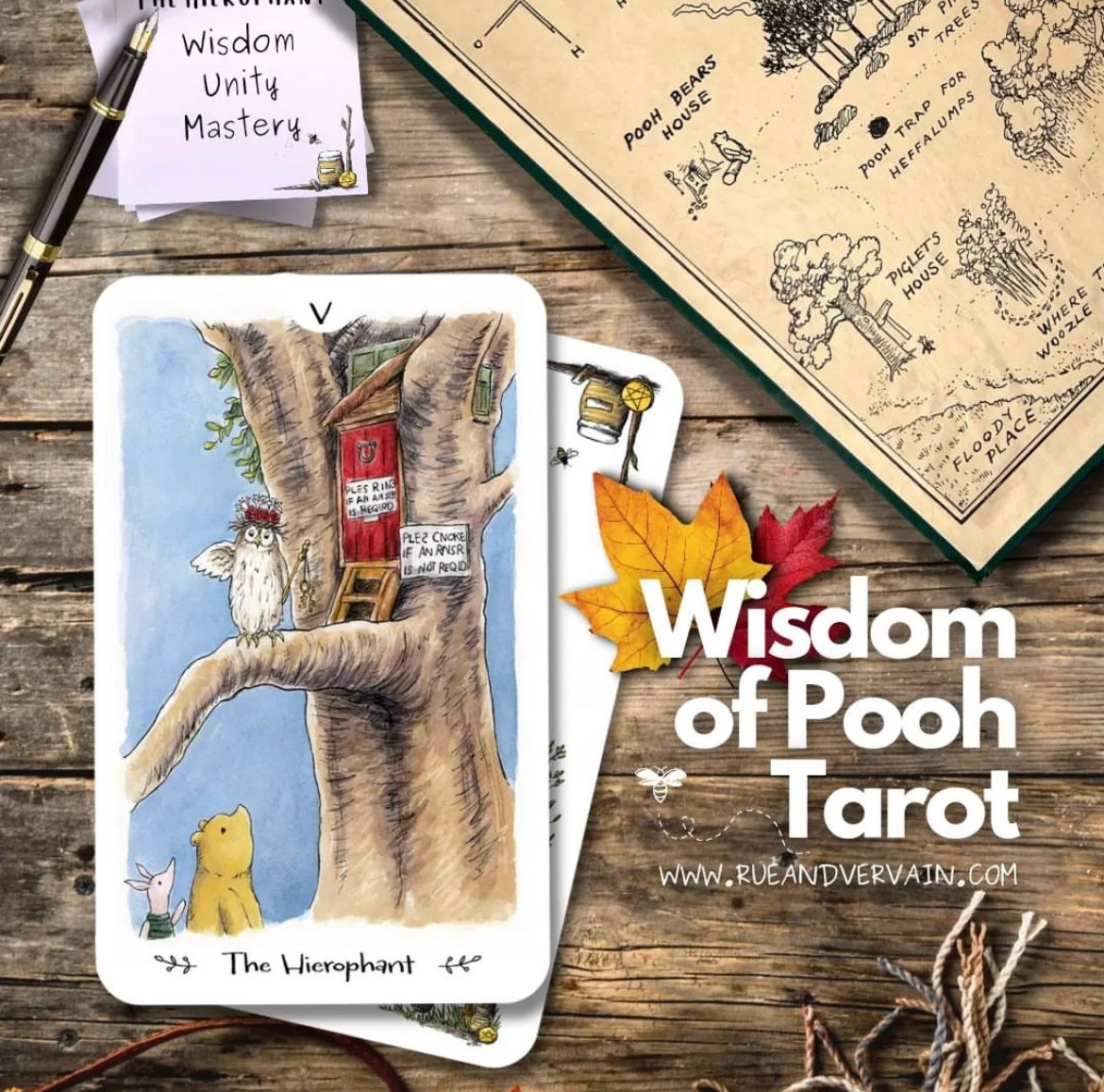 Wisdom of Pooh Tarot (Mini) - with Kickstarter gifts🐝