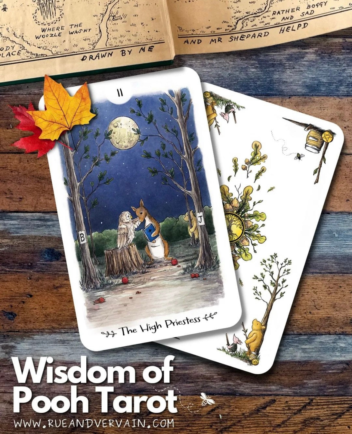 Wisdom of Pooh Tarot (Mini) - with Kickstarter gifts🐝