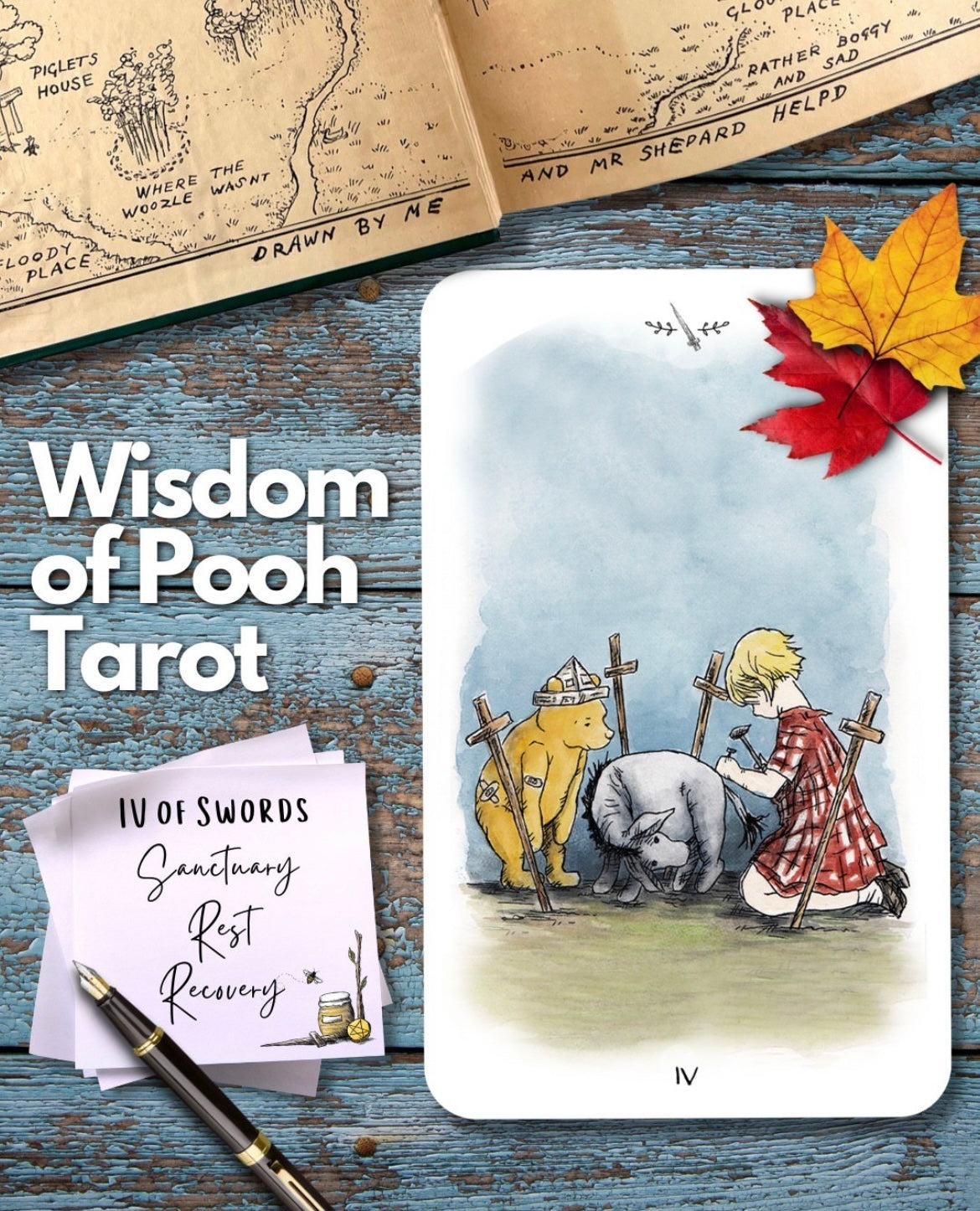 Wisdom of Pooh Tarot (Mini) - with Kickstarter gifts🐝