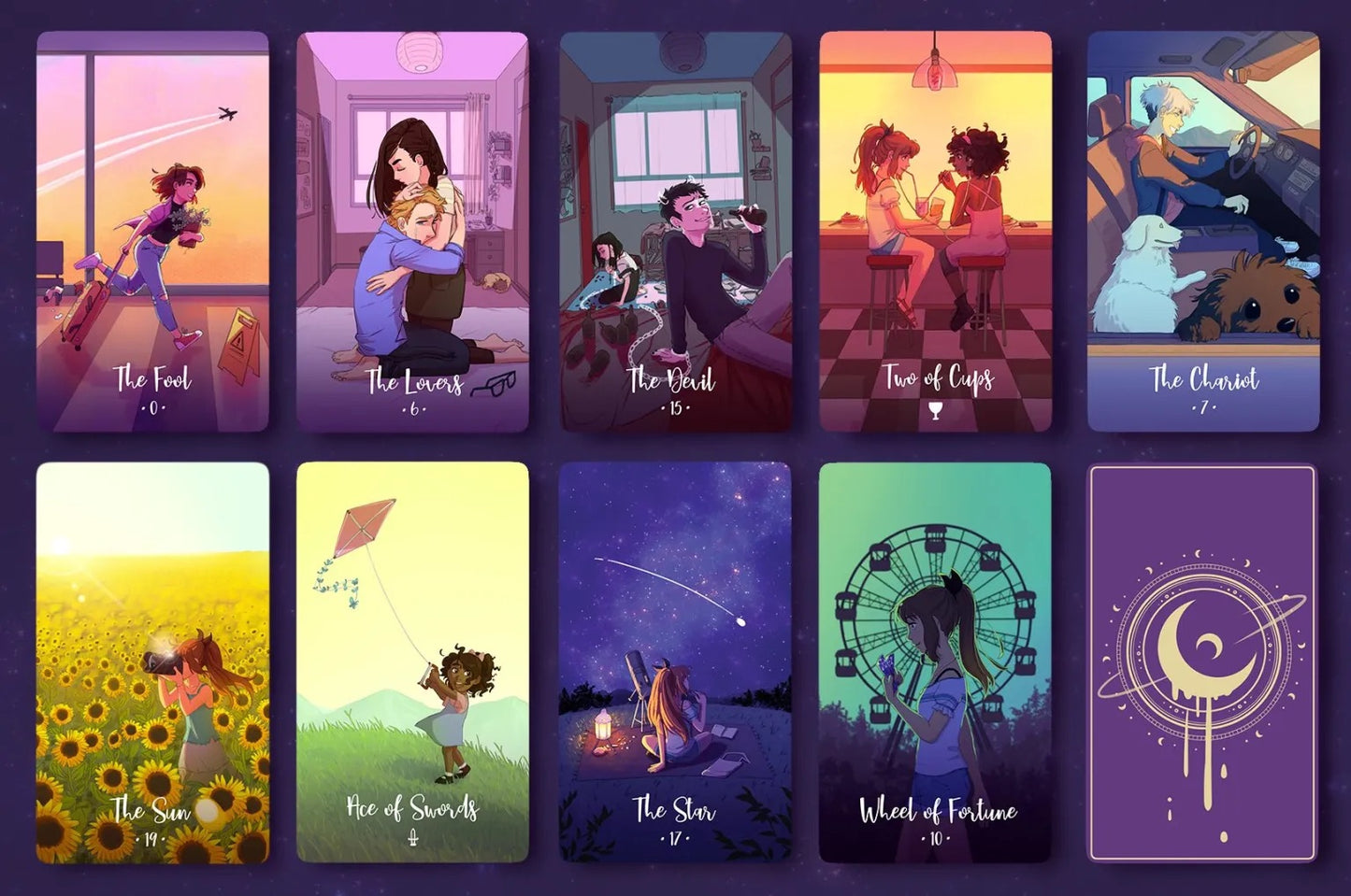 Cosmic Cycles Tarot