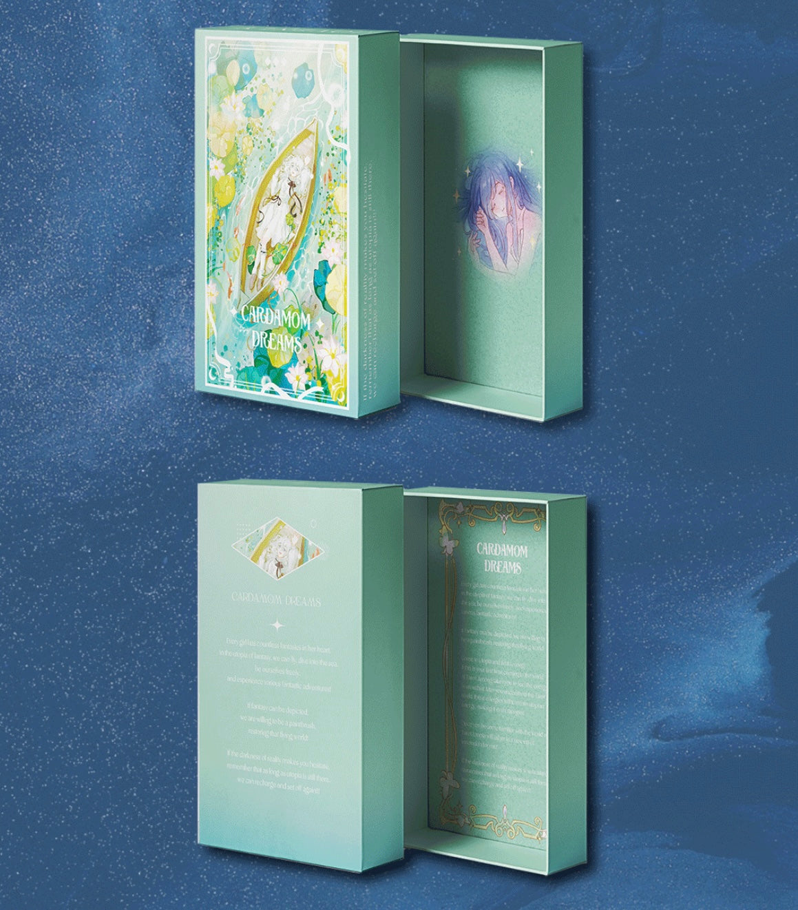 Cardamom Dreams Tarot (Deluxe Collector) 豆蔻憶夢塔羅 - 超限版