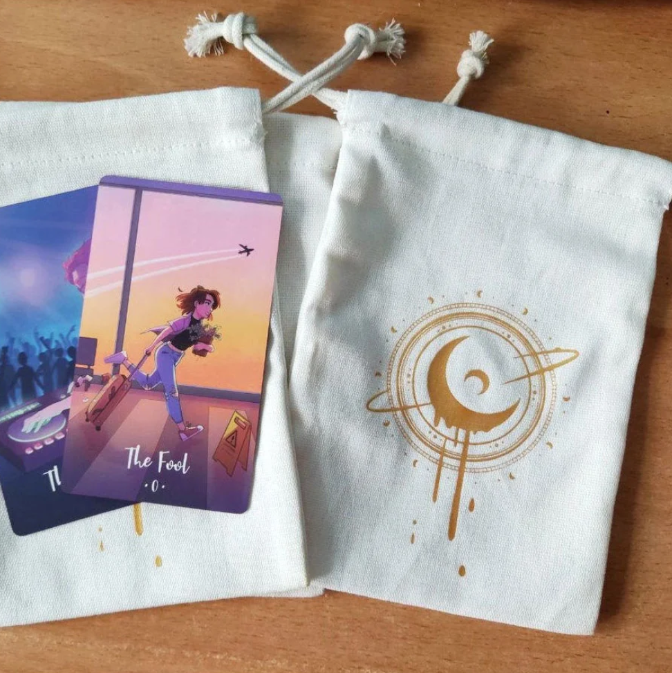 Cosmic Cycles Tarot Pouch