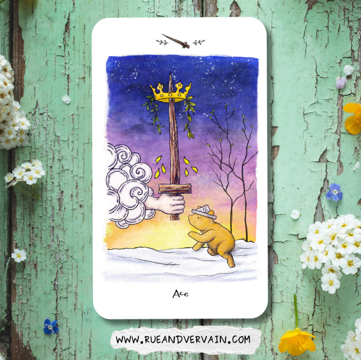 Wisdom of Pooh Tarot (Mini) - with Kickstarter gifts🐝