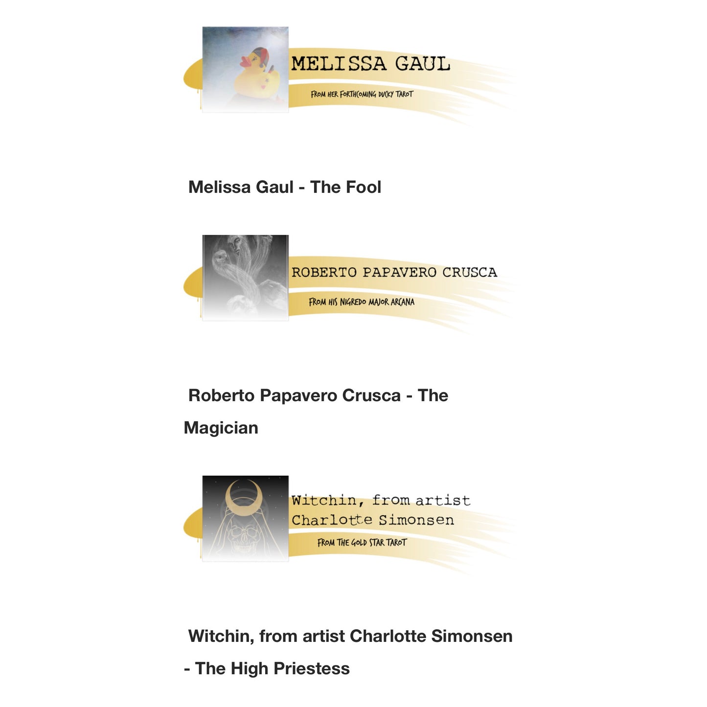 The Alleyman's Tarot