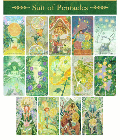 【預訂】 The Whisper of Stars and Garden Tarot (Starry Sky) 繁星與花園的低語塔羅 (星空)