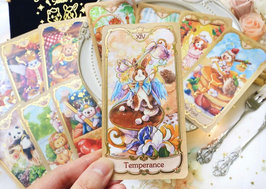 小動物美食塔羅牌 Animal and Food Tarot by Maruco 🎂