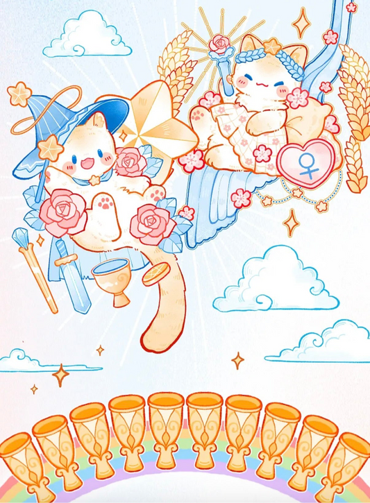 Polly’s Fantasy World 2.0 (Regular) 奇幻之旅：Polly的貓咪塔羅王國2.0（標準）🐈