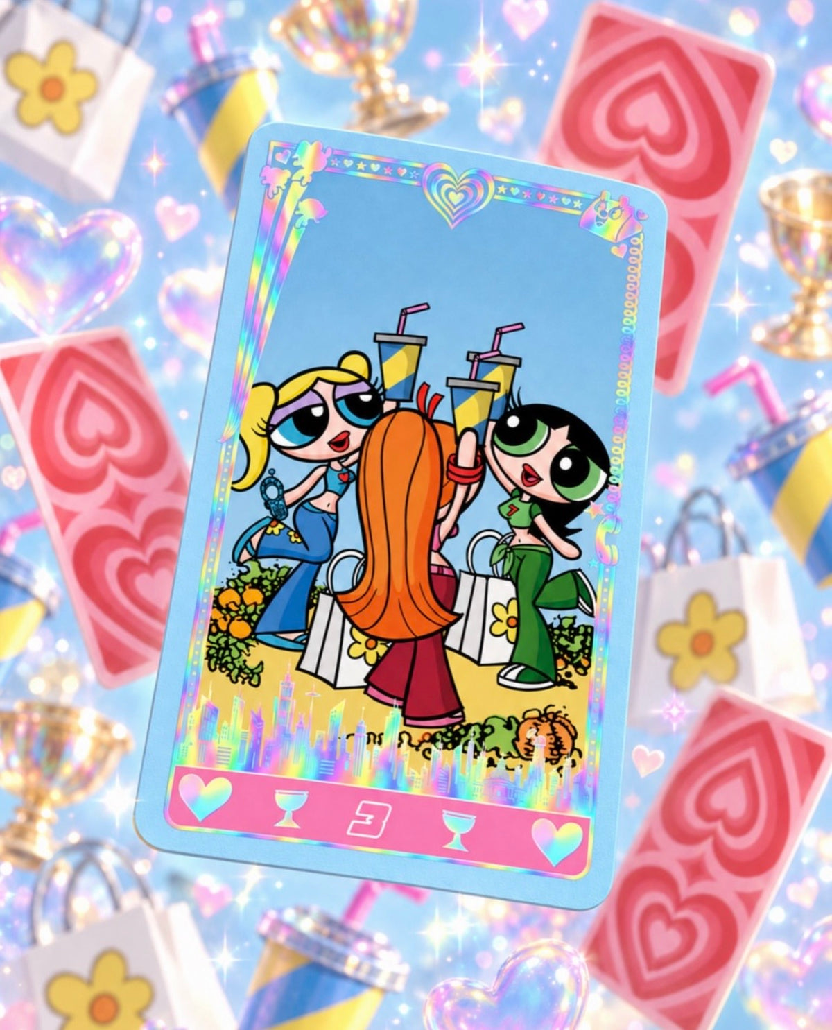 【飛天小女警塔羅牌💗】The Cartoon Arcana ✨💫（30/10晚截單😆）