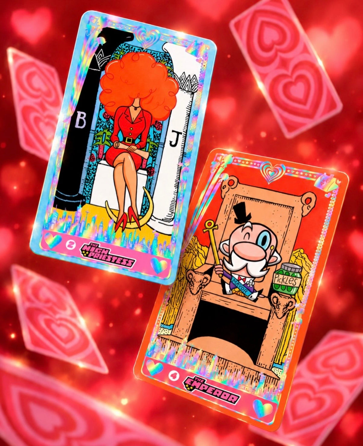 【飛天小女警塔羅牌💗】The Cartoon Arcana ✨💫（30/10晚截單😆）