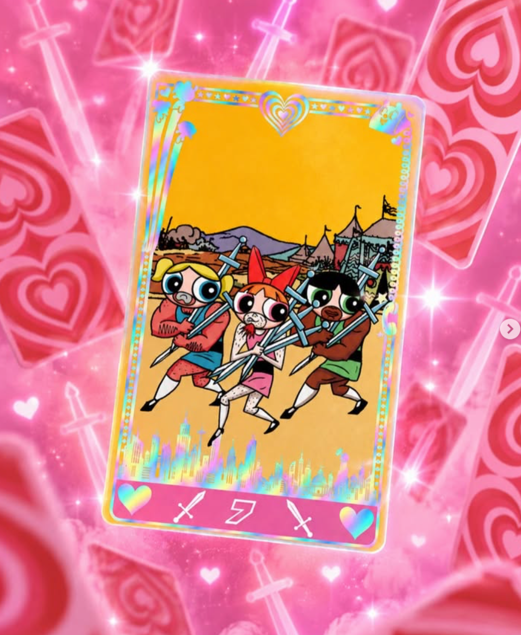 【飛天小女警塔羅牌💗】The Cartoon Arcana ✨💫（30/10晚截單😆）